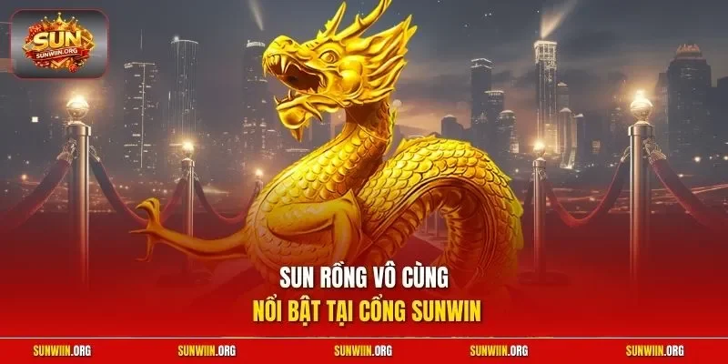 Sun Rồng vô cùng nổi bật tại cổng Sunwin